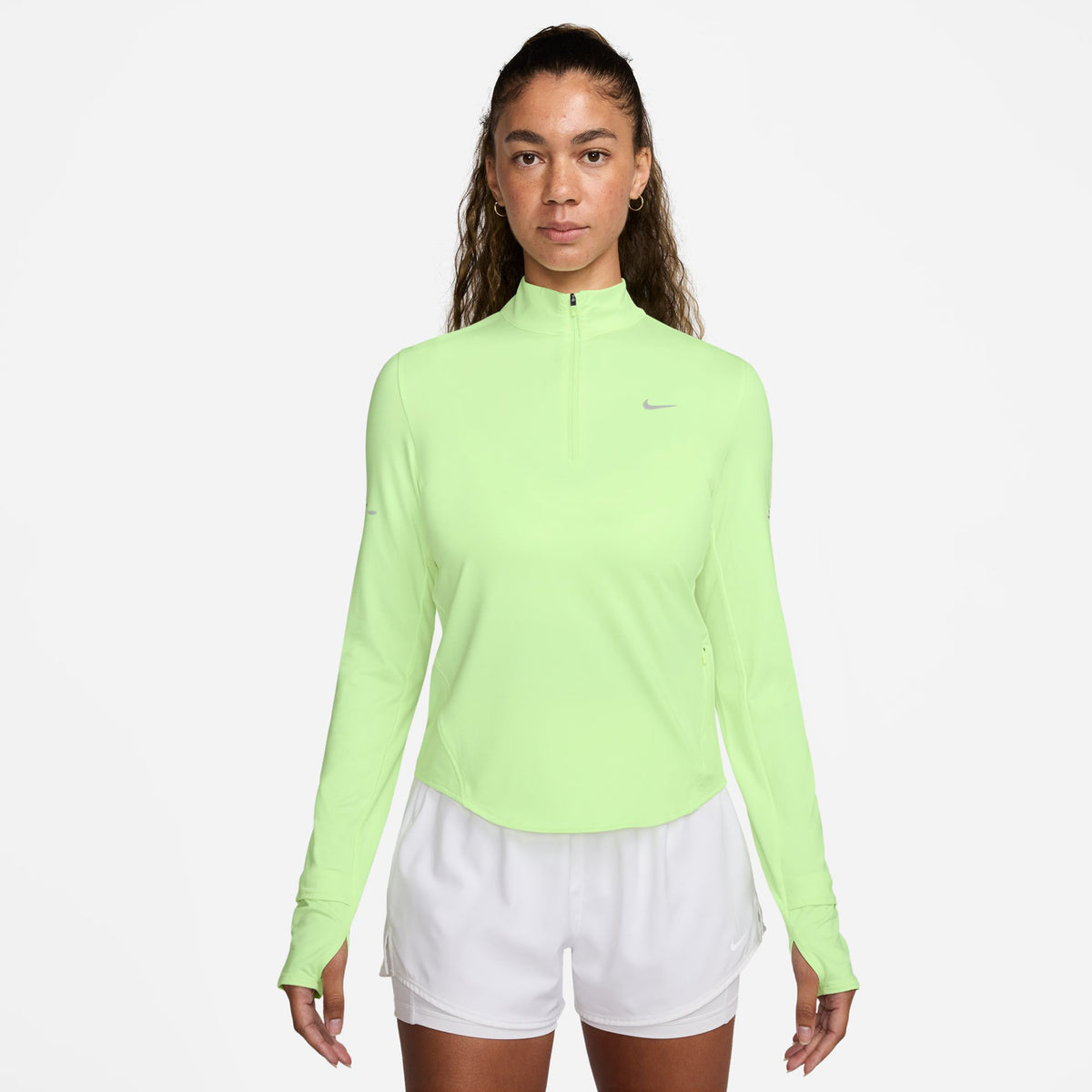 Nike Swift Laufshirt Damen - limette
