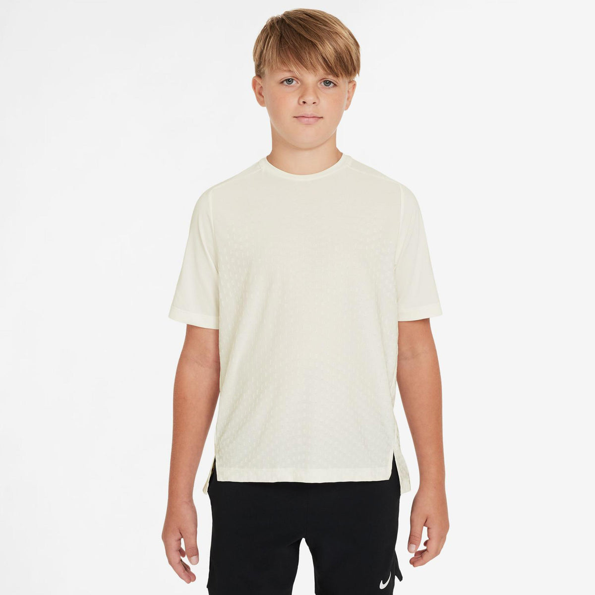Nike Dri-Fit Advantage Multi T-Shirt Kinder-Creme