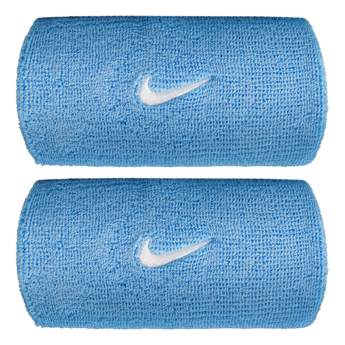 Nike Swoosh Classic Doublewide Wristband long - blue, white