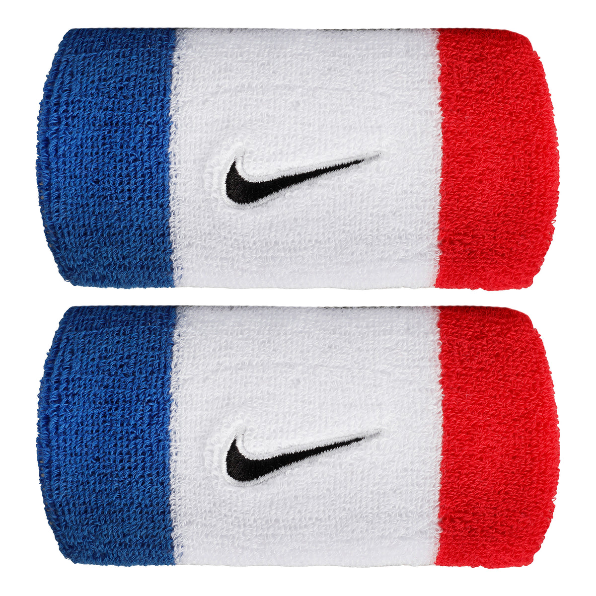 Nike Swoosh Classic Doublewide Wristband long - blue, red
