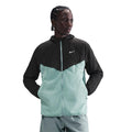 Stride Running jacket Men - black, turquoise