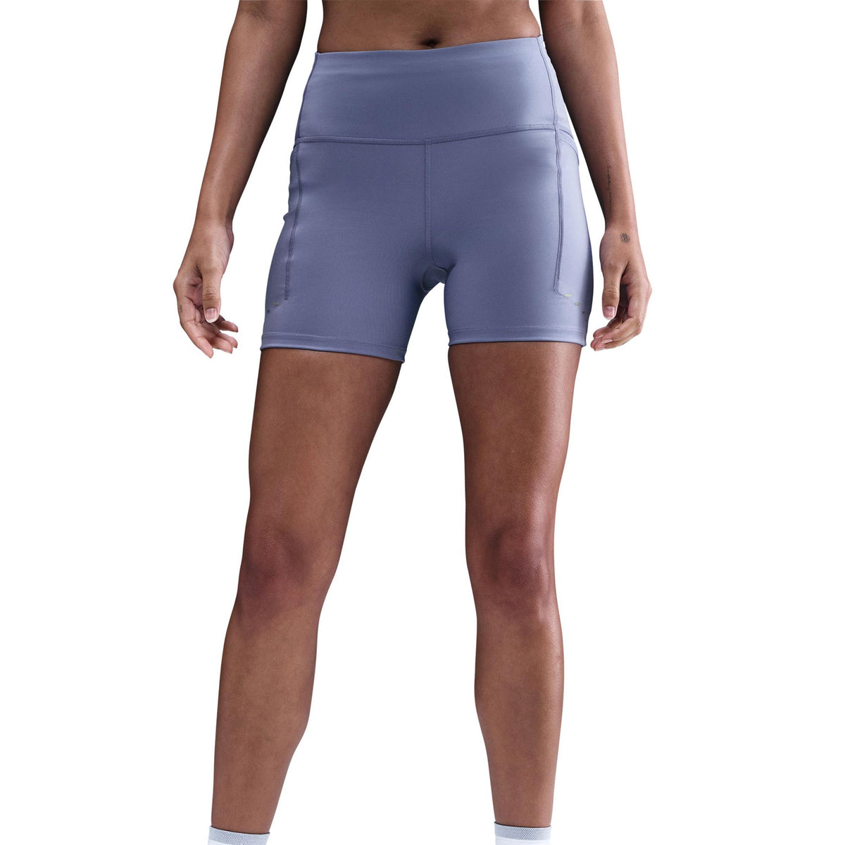 Nike Swift Lauftight Damen - blaugrau, silber