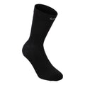 Fast Lightweight Crew Running socks Unisex - black, grey