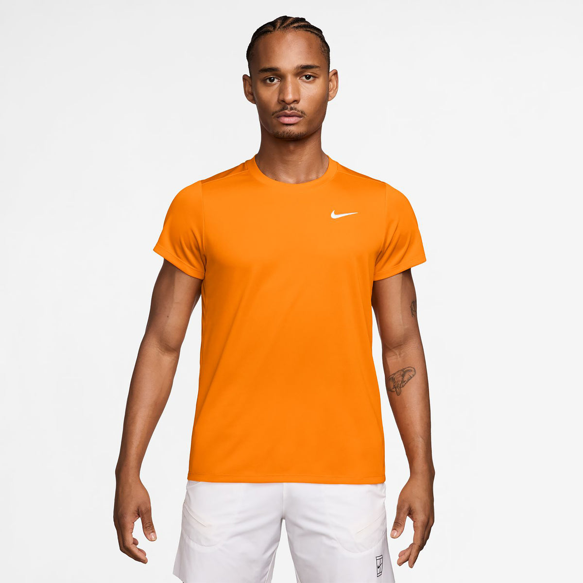 Nike Court Victory Dry T-Shirt Men - orange, white