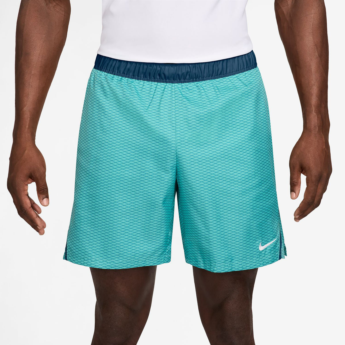 Nike Court Victory Dri-Fit 7in Aop Shorts Men - turquoise, petrol