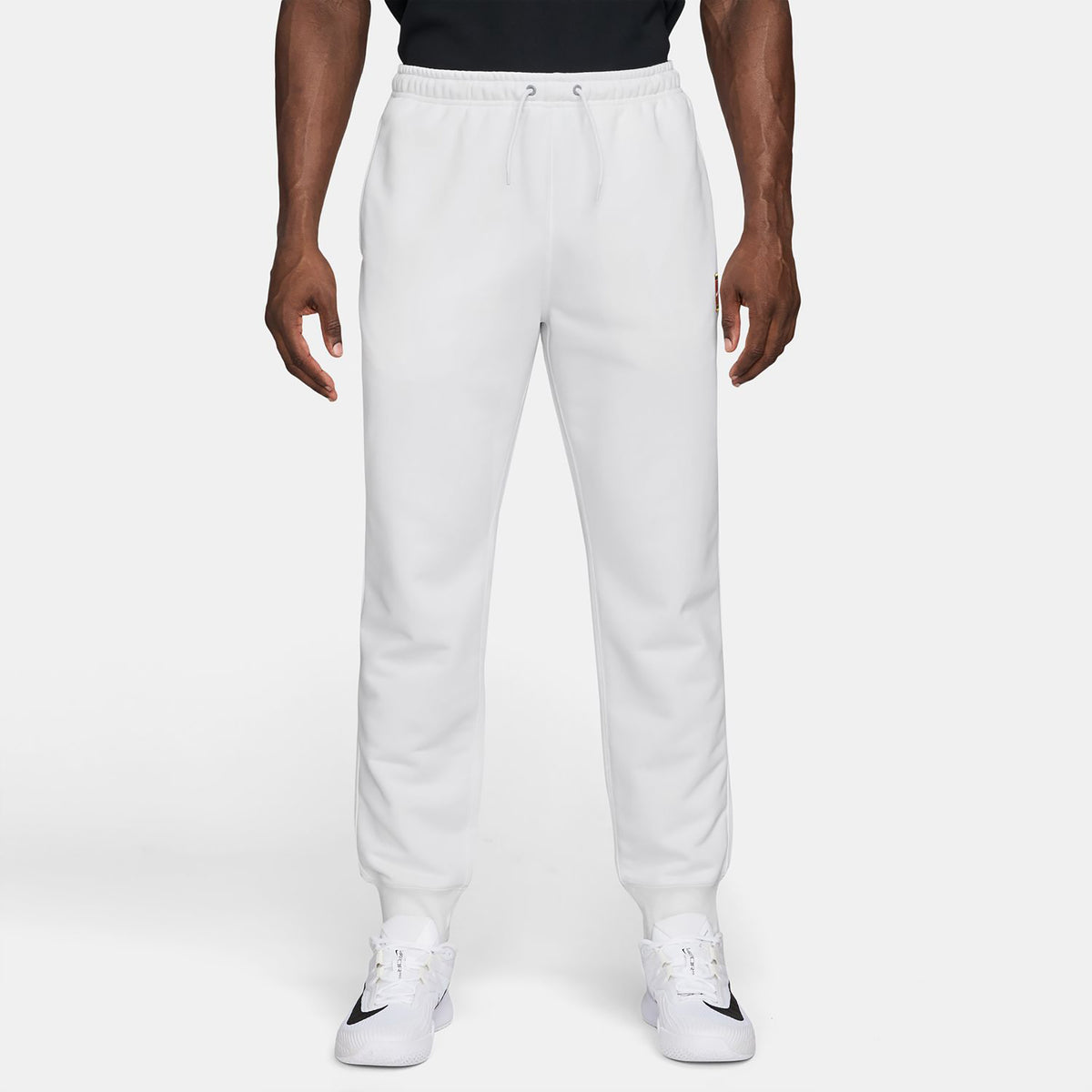 Nike Court Dri-Fit Heritage Fleece Training pants Men-white