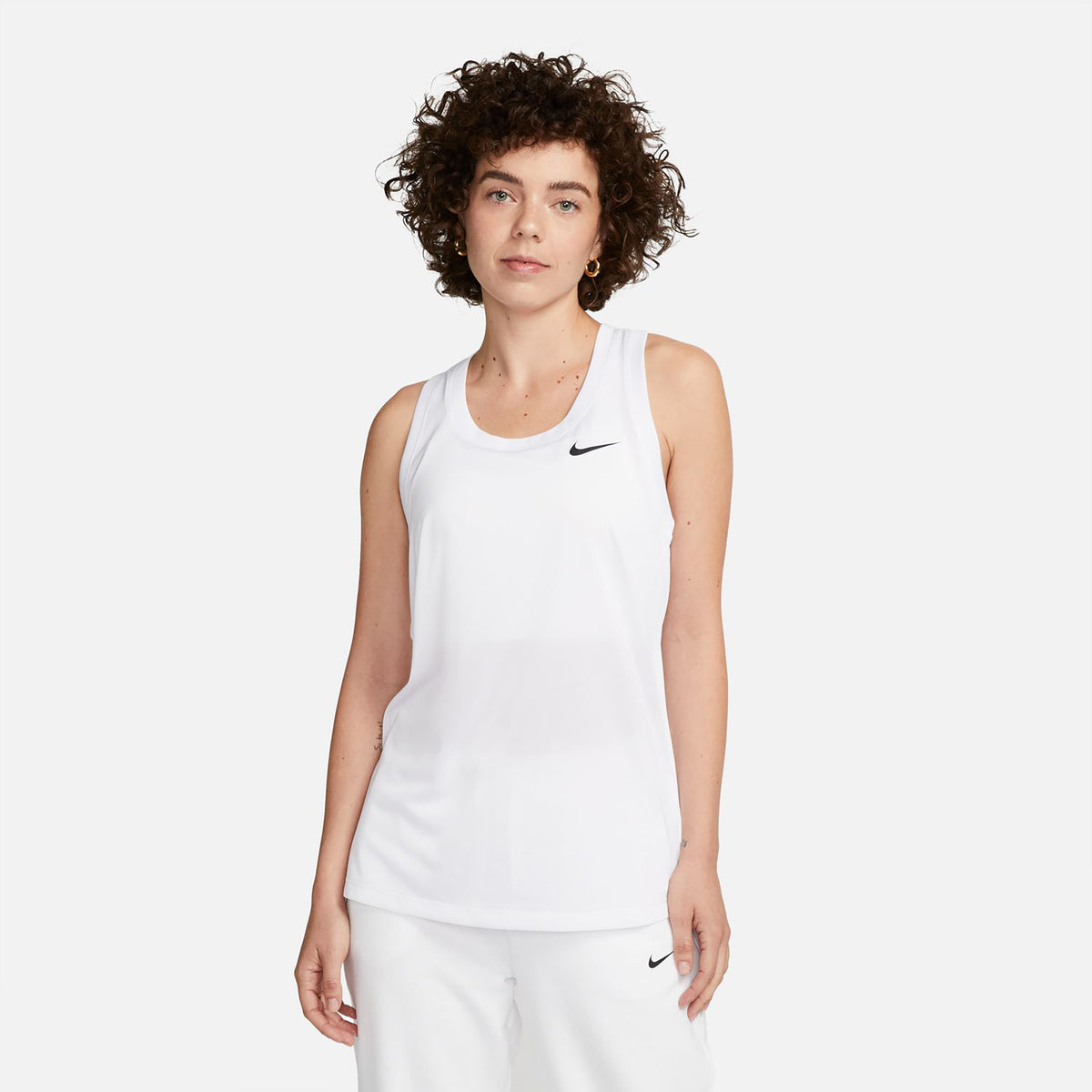 Nike Dri-Fit Regular Racerback Tank top Women - white, black