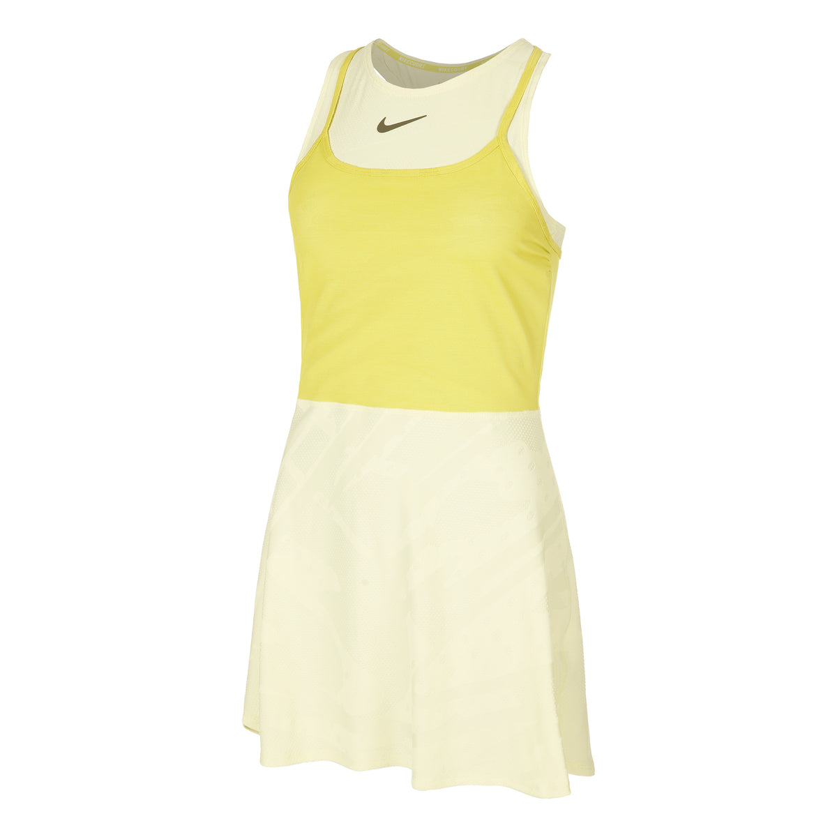 Nike Court Dri-Fit Slam Kleid Damen-Limette,Grün