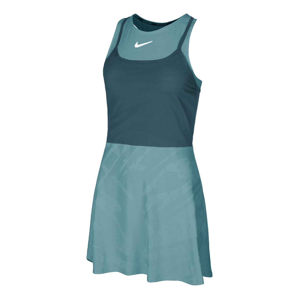 Nike Court Dri-Fit Slam Kleid Damen-Petrol