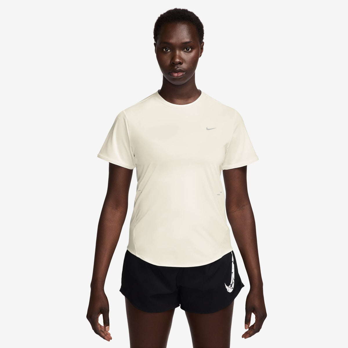 Nike Swift Laufshirt Damen - creme