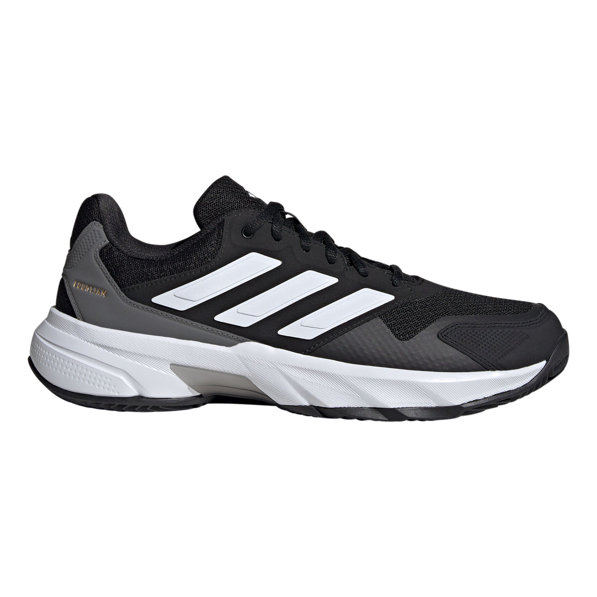 adidas CourtJam Control 3 Clay court shoe Men - black, white