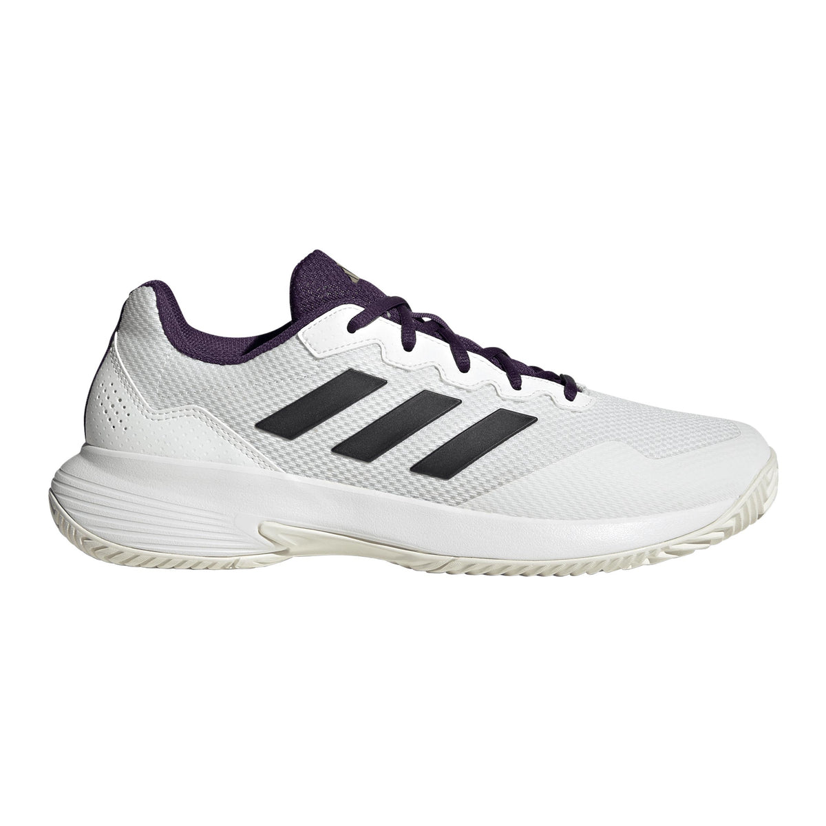 adidas Gamecourt 2 Allcourtschuh Herren - weiß, lila