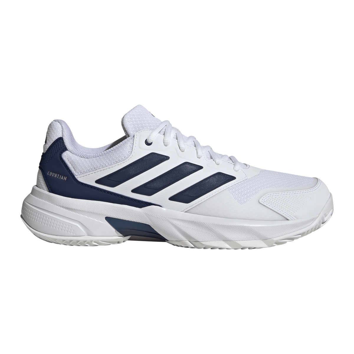 adidas CourtJam Control 3 Clay court shoe Men - white, dark blue