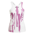 New York Y Tank-Top Damen-Weiß,Lila