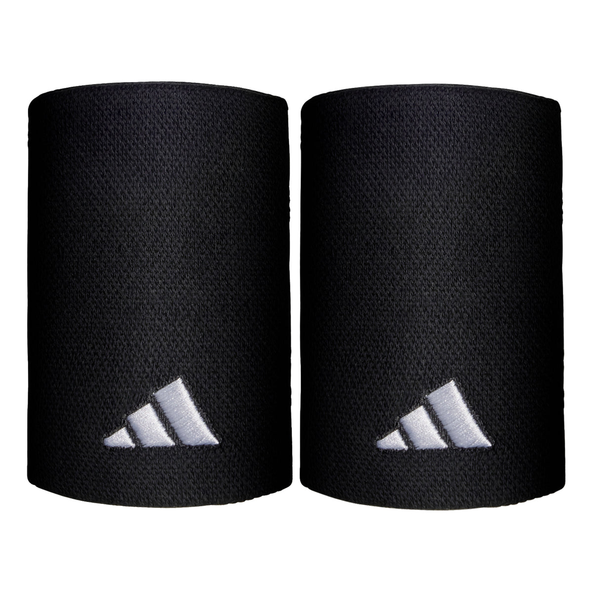 adidas Wristband 2 Pack long - black, white
