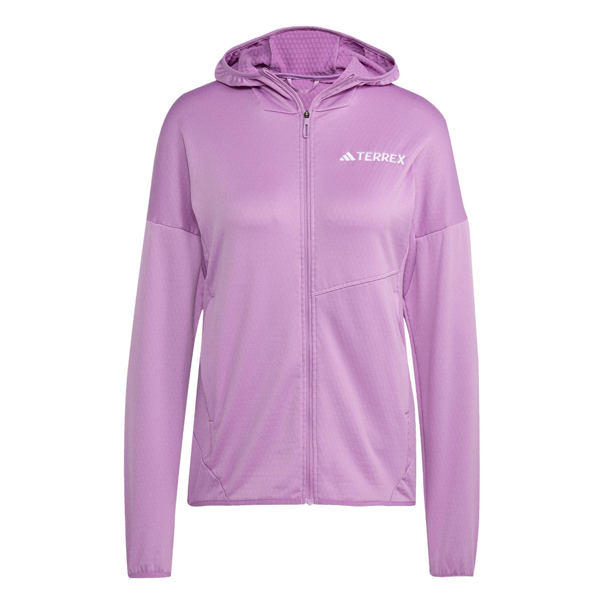 adidas Terrex XPR Light Fleece Laufjacke Damen-Lila