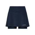 Club Basic Long Rock Damen-Dunkelblau,Silber