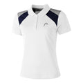 Club Polo Damen-Weiß,Blau