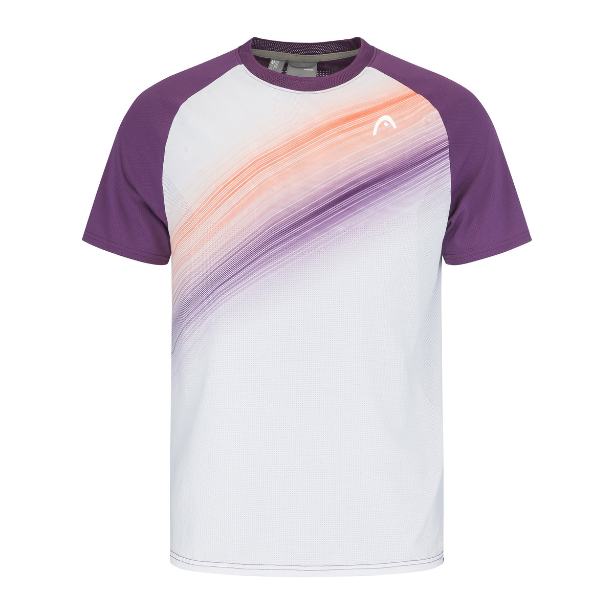 HEAD Performance T-Shirt Men - white, violet
