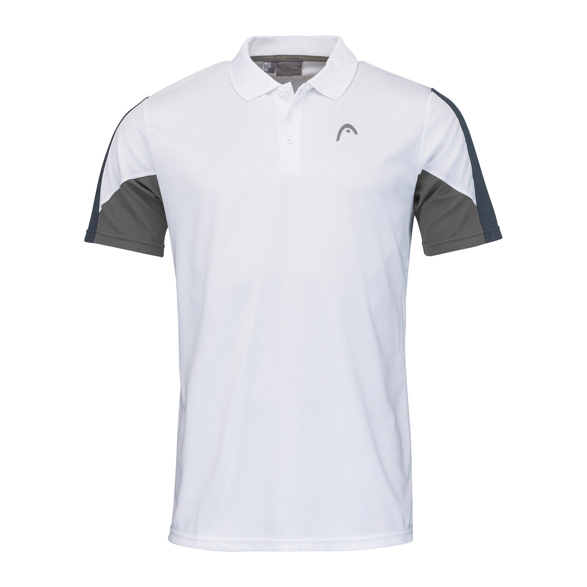 HEAD Club Tech 22 Polo Men - white, dark blue