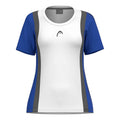 Club 25 Tech T-Shirt Women-White,Blue