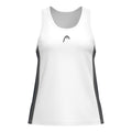 Club 25 Tech Tank Top Women-Dark Blue,White
