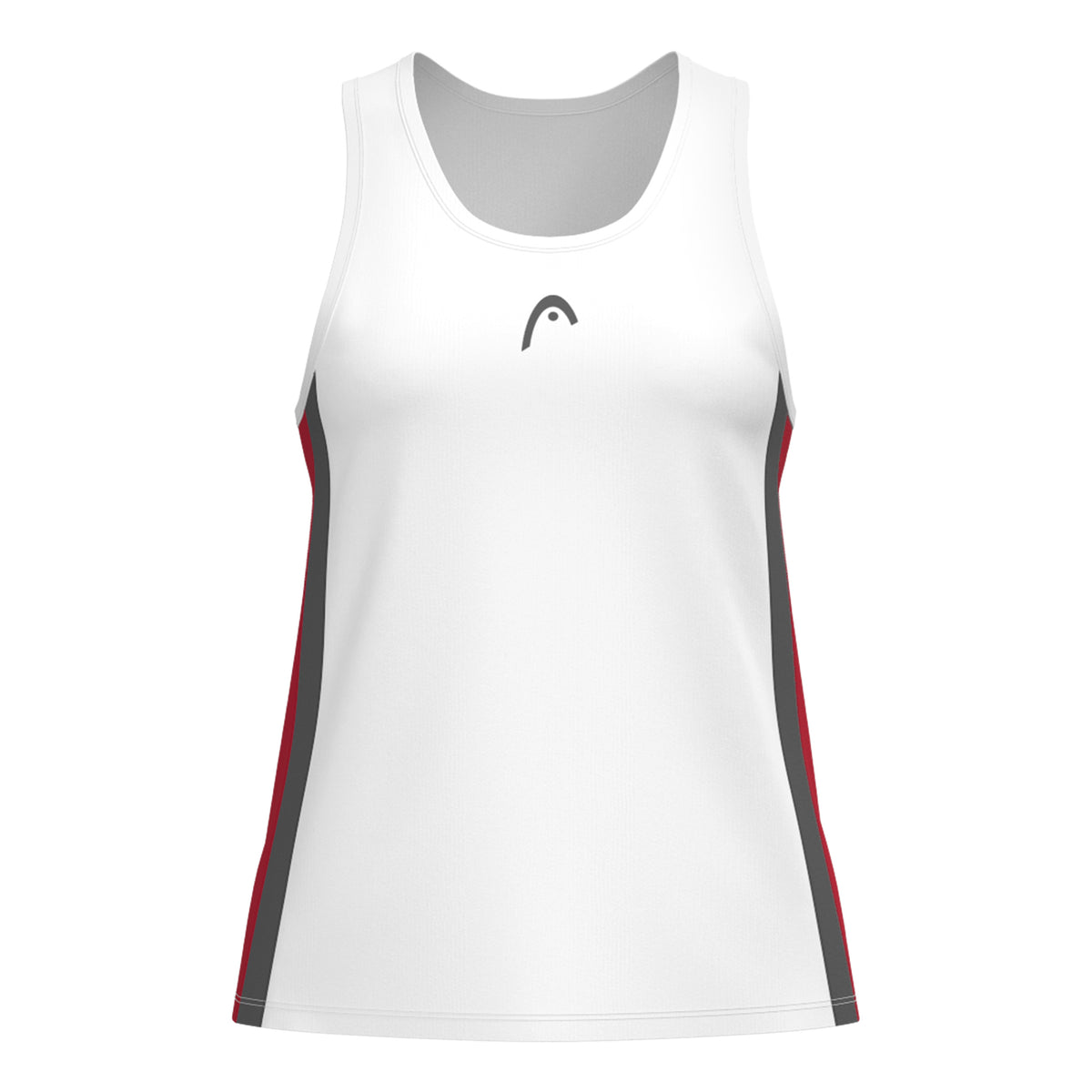 HEAD Club 25 Tech Tank Top Women-White,Red