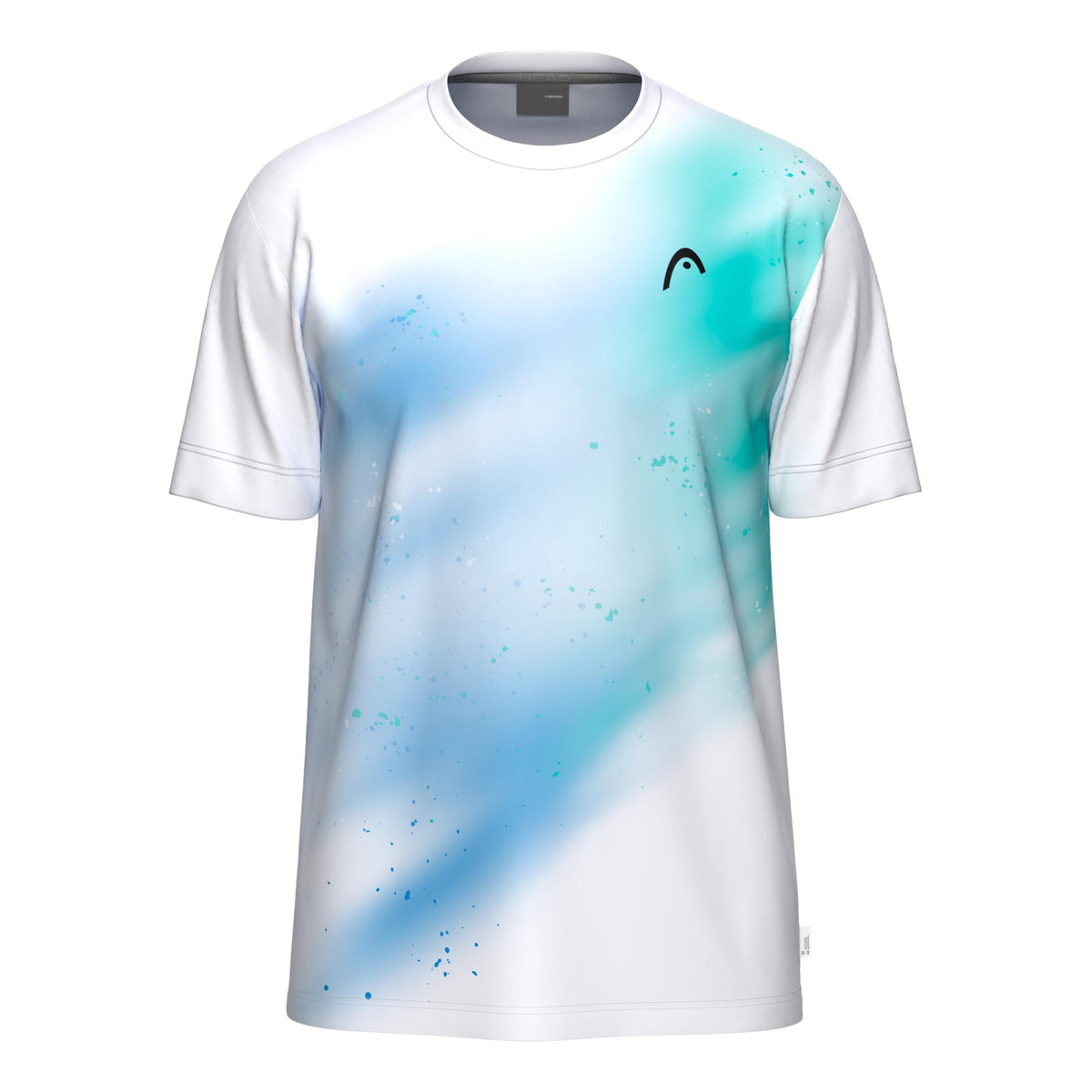 HEAD Topspin T-Shirt Men - turquoise, white