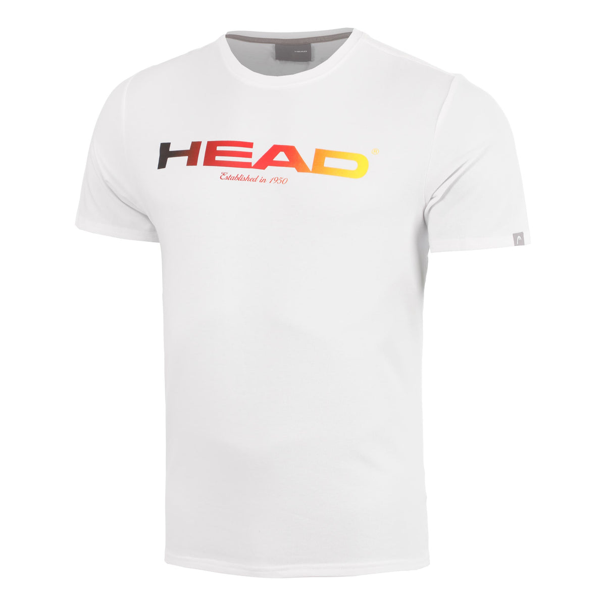 HEAD DTB Rainbow T-Shirt Herren-weiß