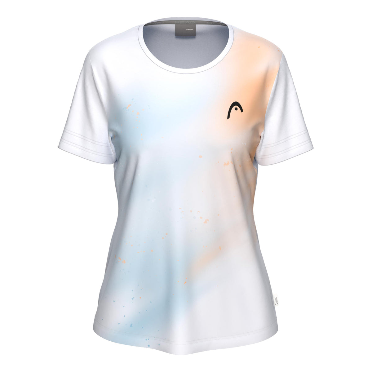 HEAD Tie-Break II T-Shirt Women - apricot, white