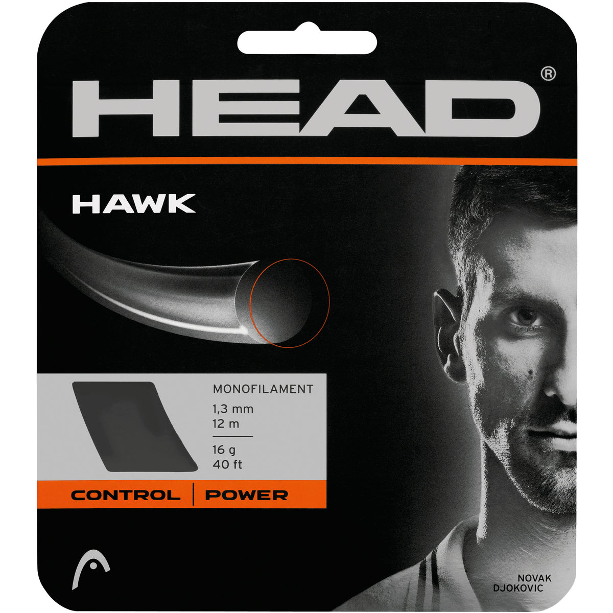 HEAD Hawk String Set 12m-Grey