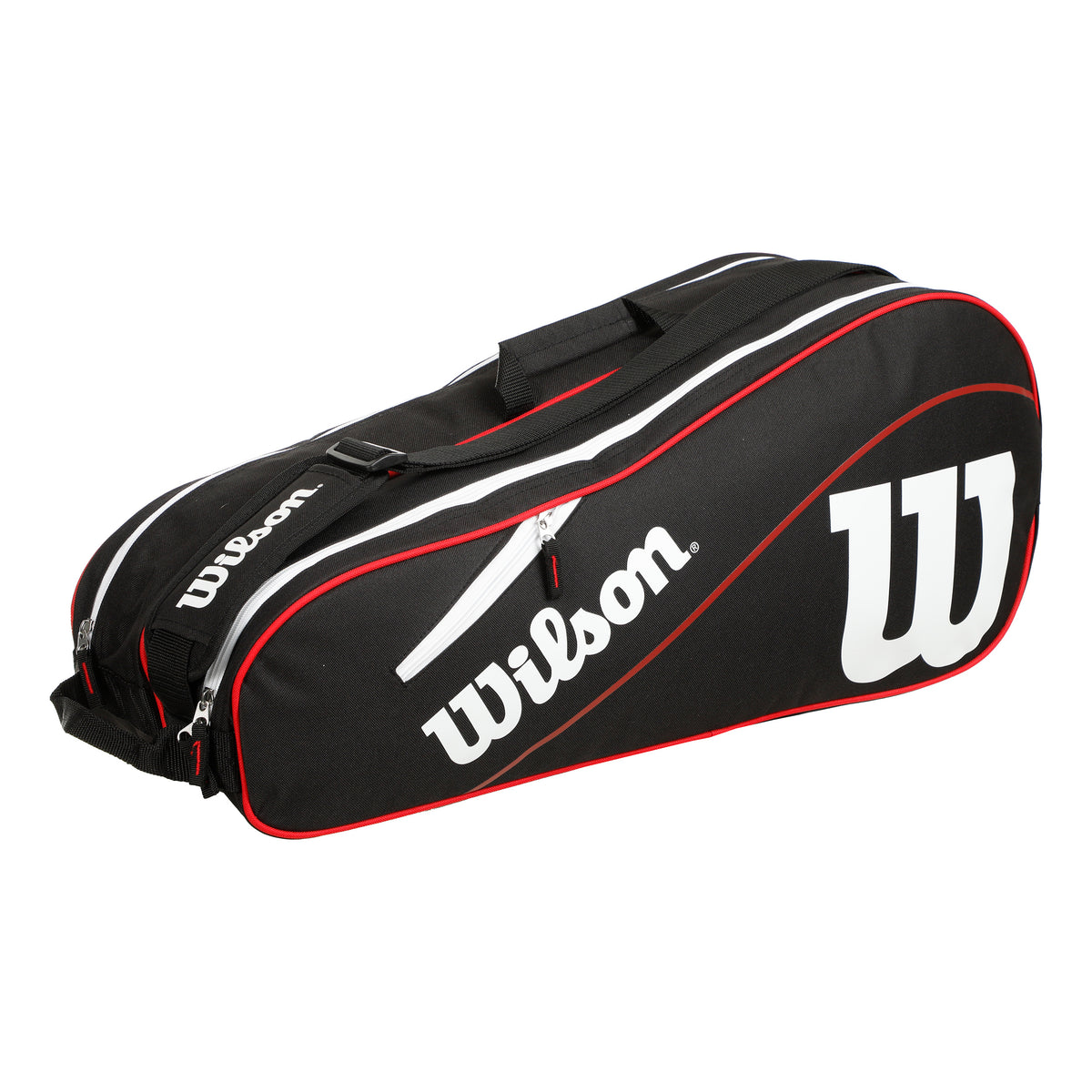 Wilson Advantage III Six  Racket bag 6 Pack - black, white