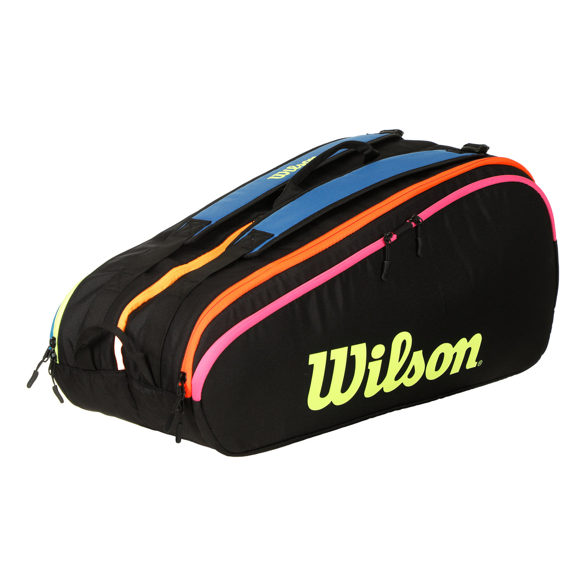 Wilson Team Neon Collection Racket Bag 12 Pack Special Edition-Black