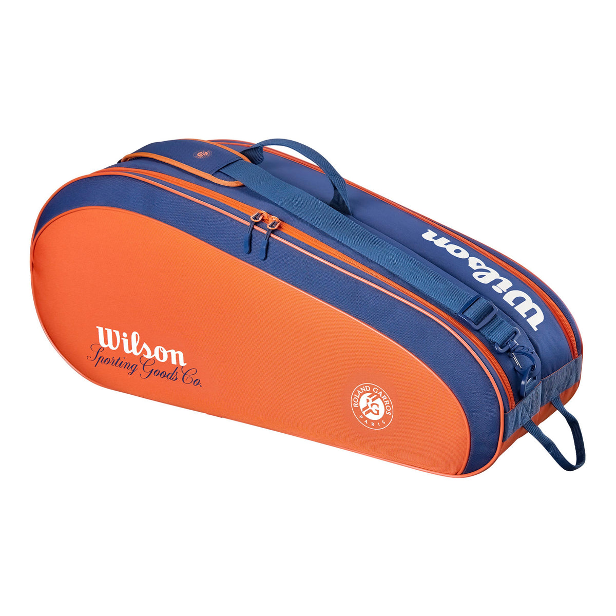 Wilson Team Roland Garros Racket bag 6 Pack - rust