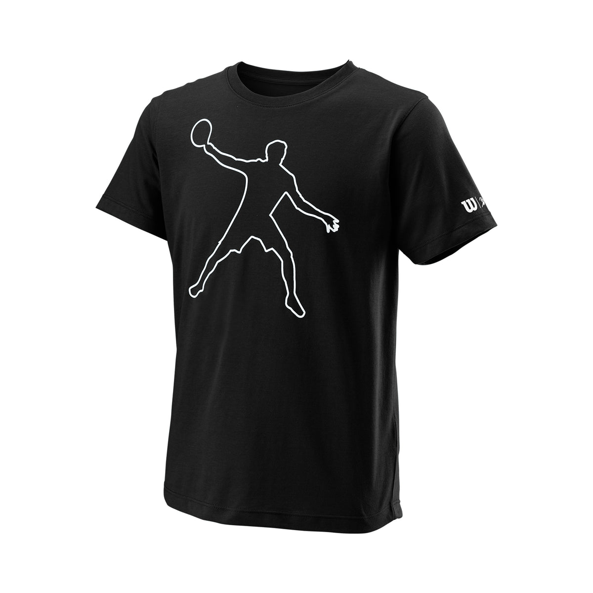 Wilson Bela Tech II T-Shirt Boys - black, white