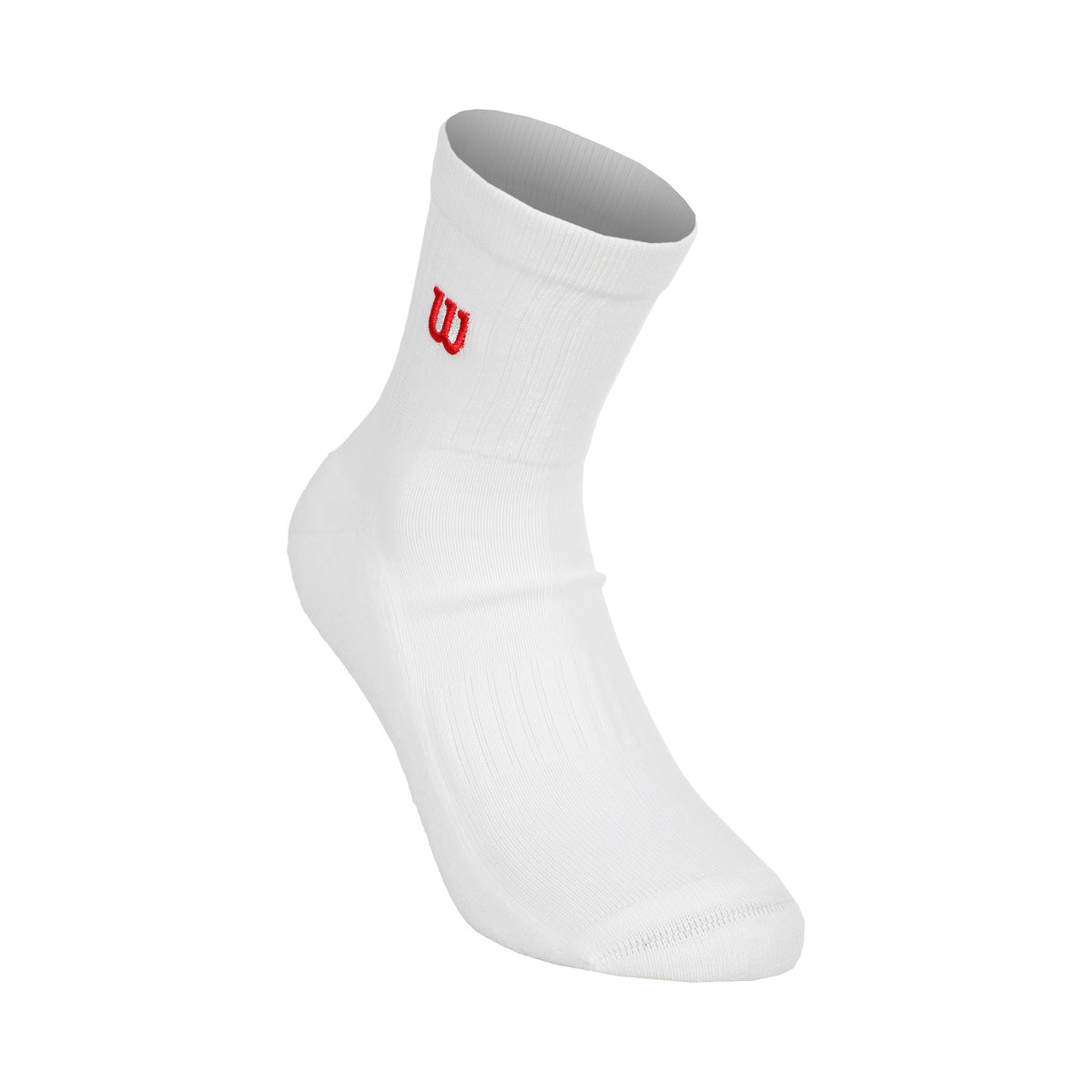 Wilson Quarter Top Tennis Socks-White