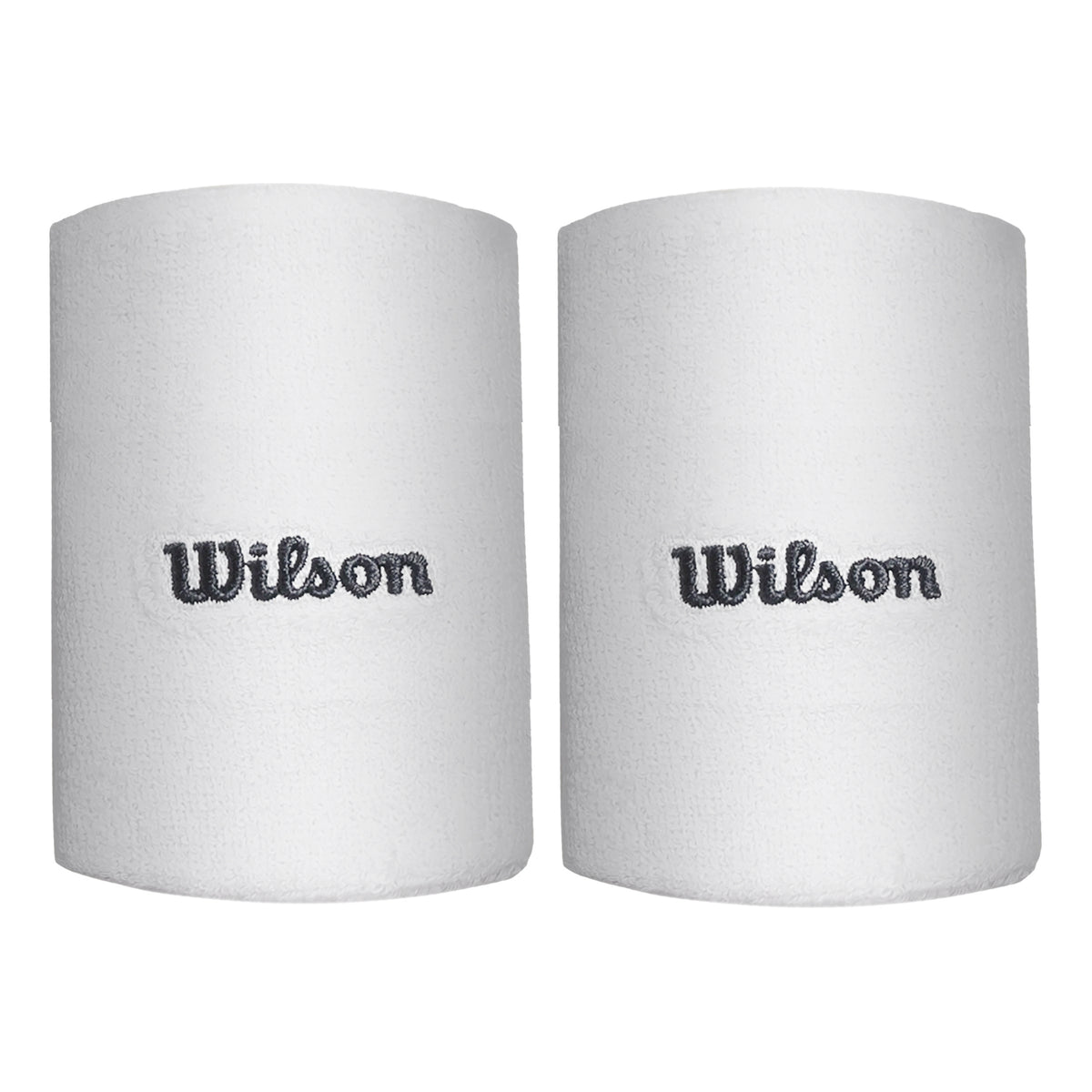 Wilson Wide Terry Schweißband lang - weiß
