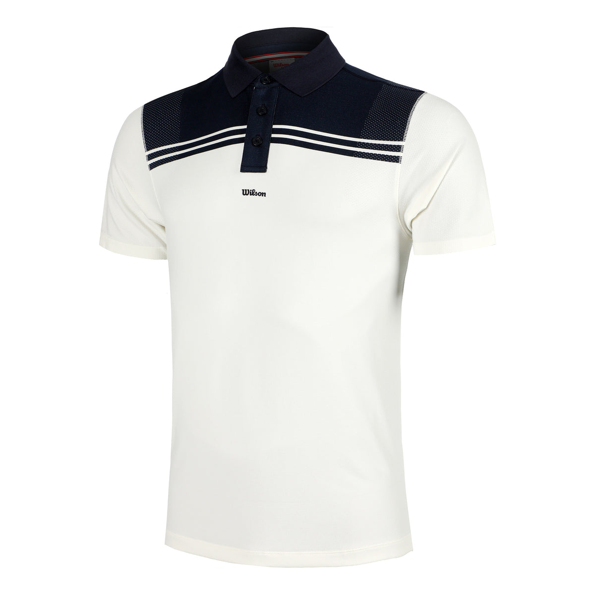 Wilson All Seasons Polo Men-Dark Blue,Cream