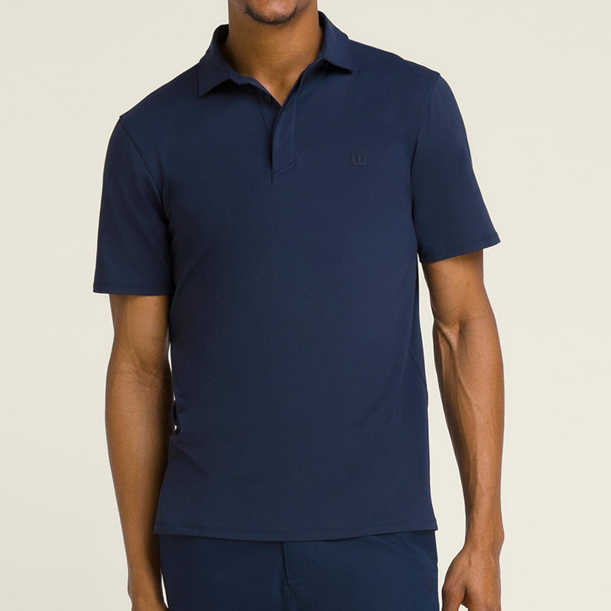 Wilson League Polo Men-Dark Blue