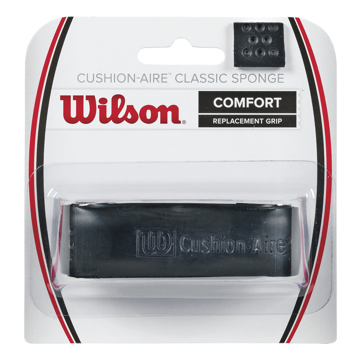 Wilson Cushion-Aire Classic Sponge 1 Pack-Black