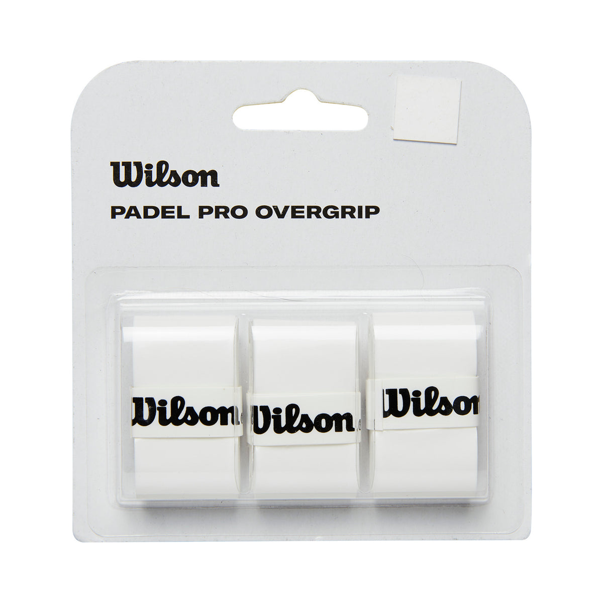 Wilson Pro Overgrip 3 Pack - white