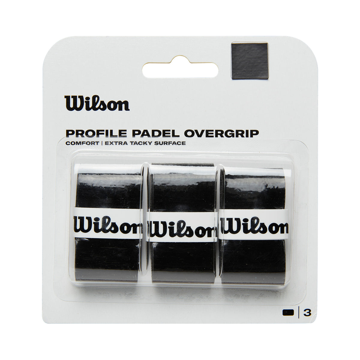 Wilson Profile 3 Pack-Black