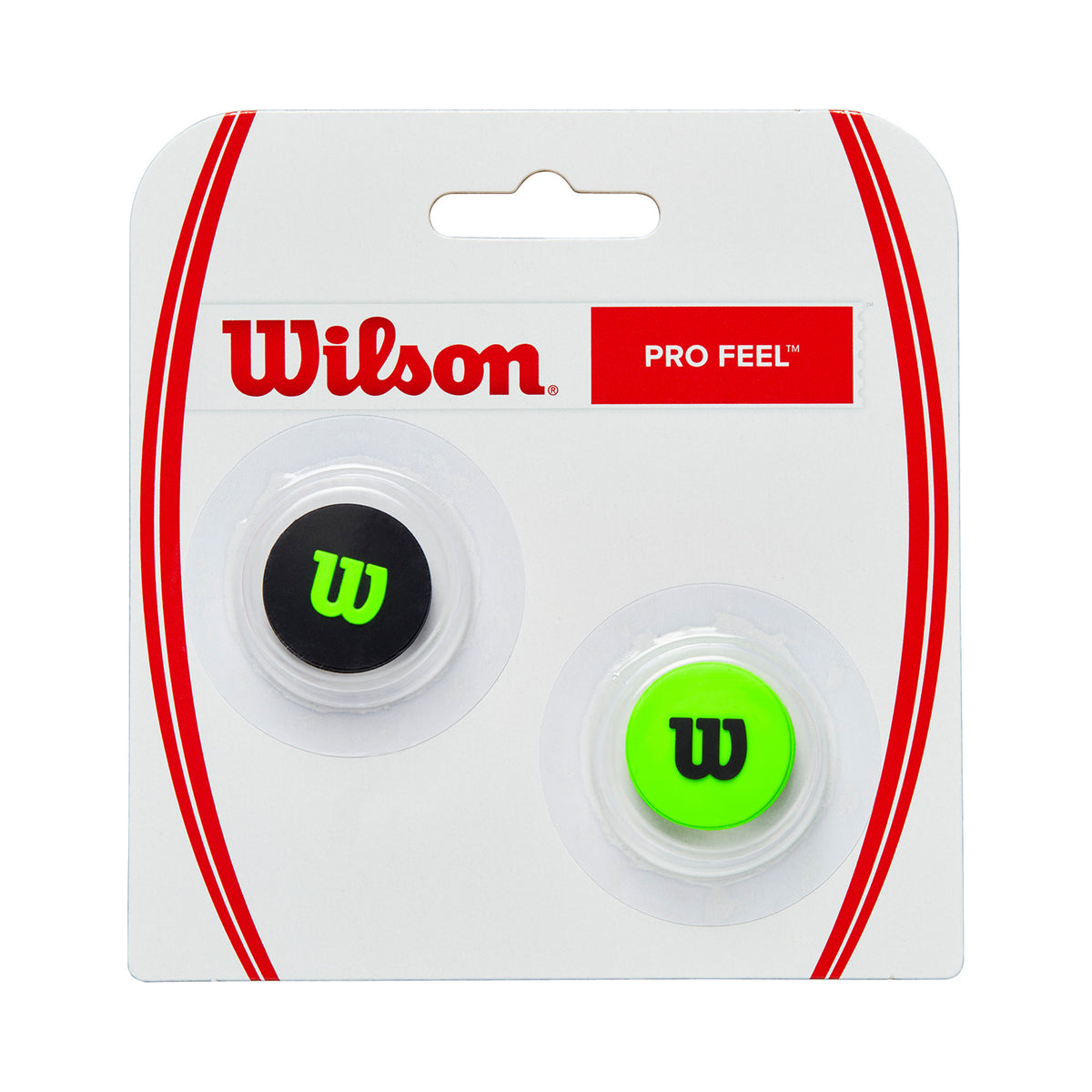 Wilson Blade Pro Feel Blade Dampener 2 Pack-Black,Green