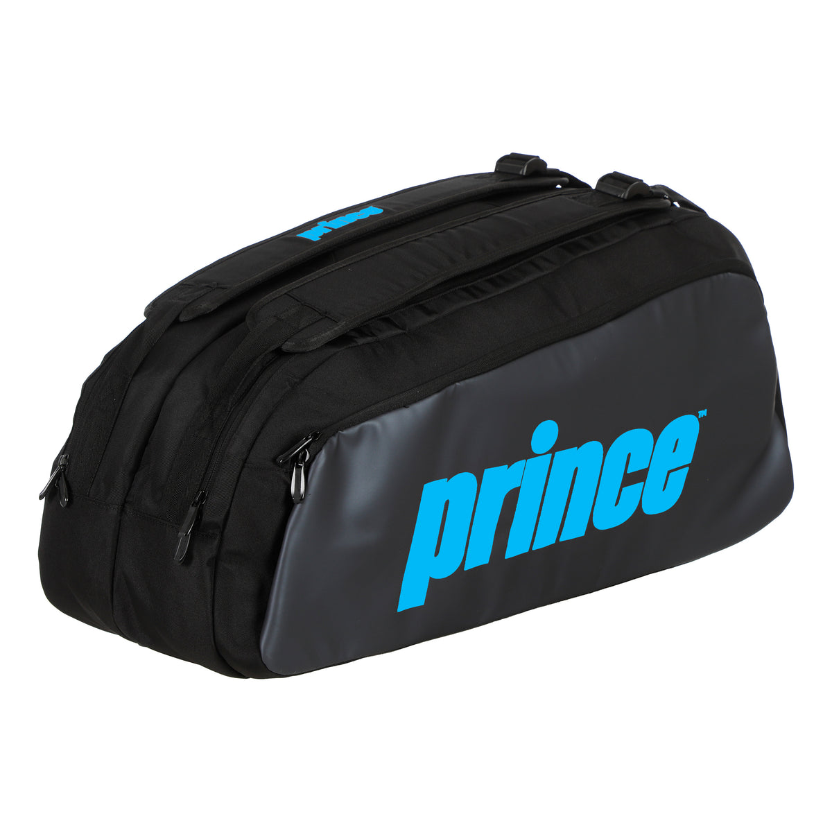 Prince Tour 2 Comp Racket Bag-Black,Turquoise