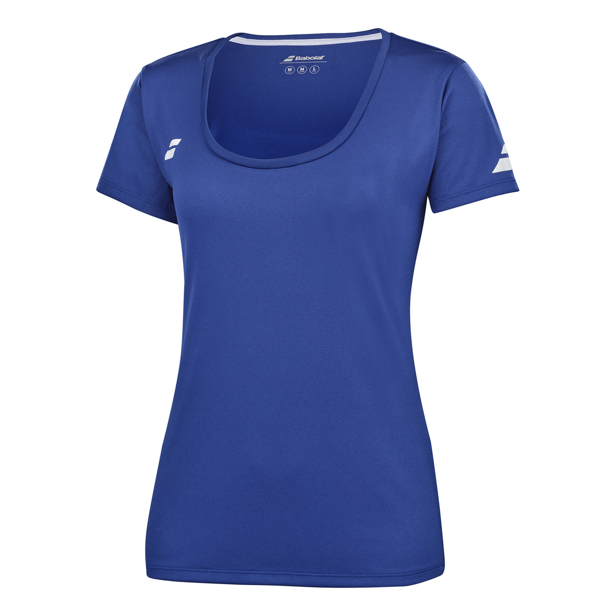 Babolat Play Cap Sleeve T-Shirt Girls-Dark Blue,White