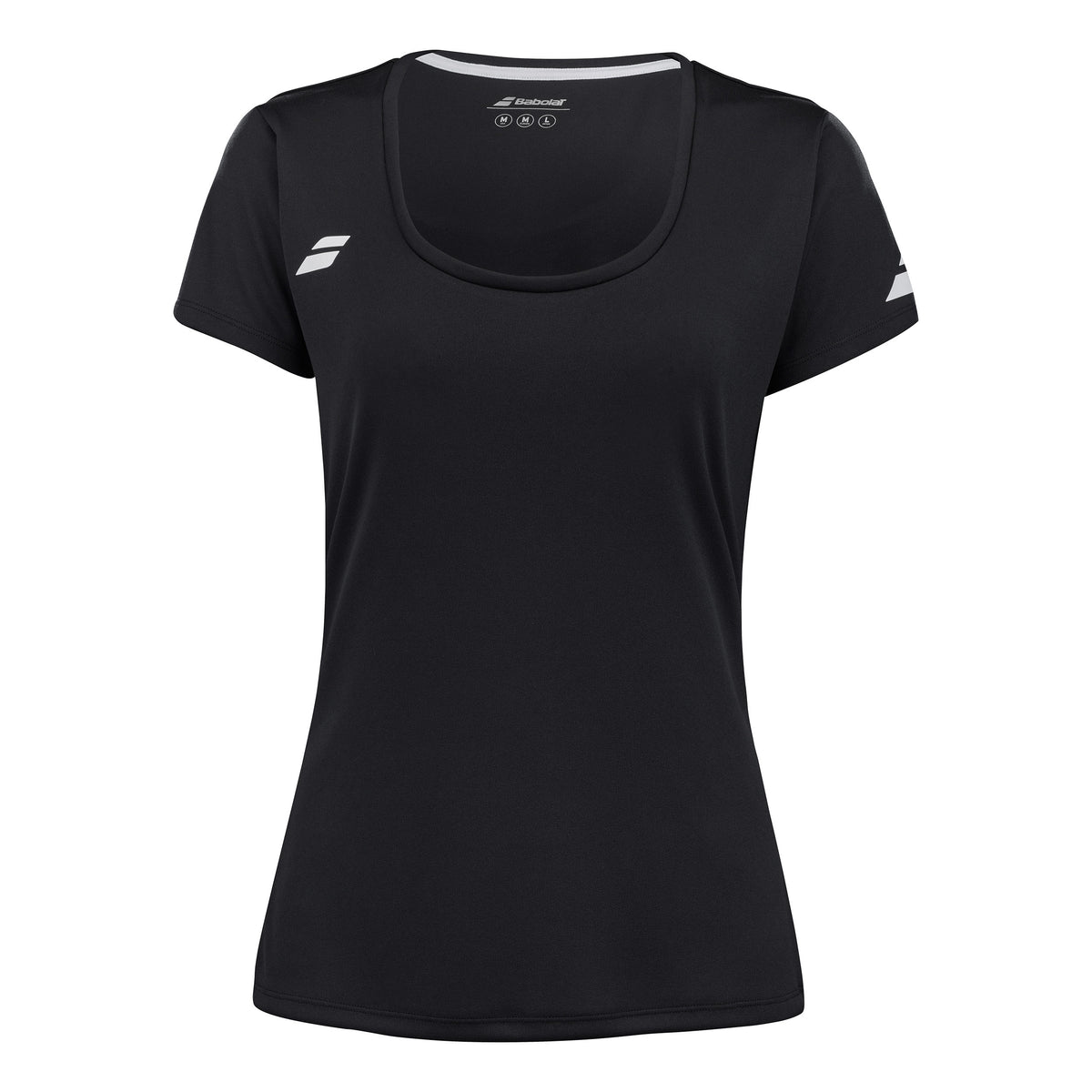 Babolat Play Cap Sleeve T-Shirt Damen-Schwarz