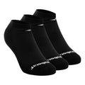 Invisible Tennis Socks 3 Pack-Black