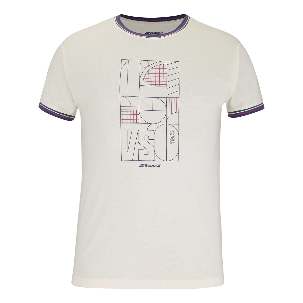 Babolat Exercise T-Shirt Men - cream,