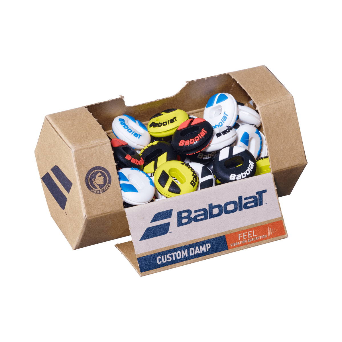 Babolat Custom Dampener Box Of 48 Pcs-Multicoloured