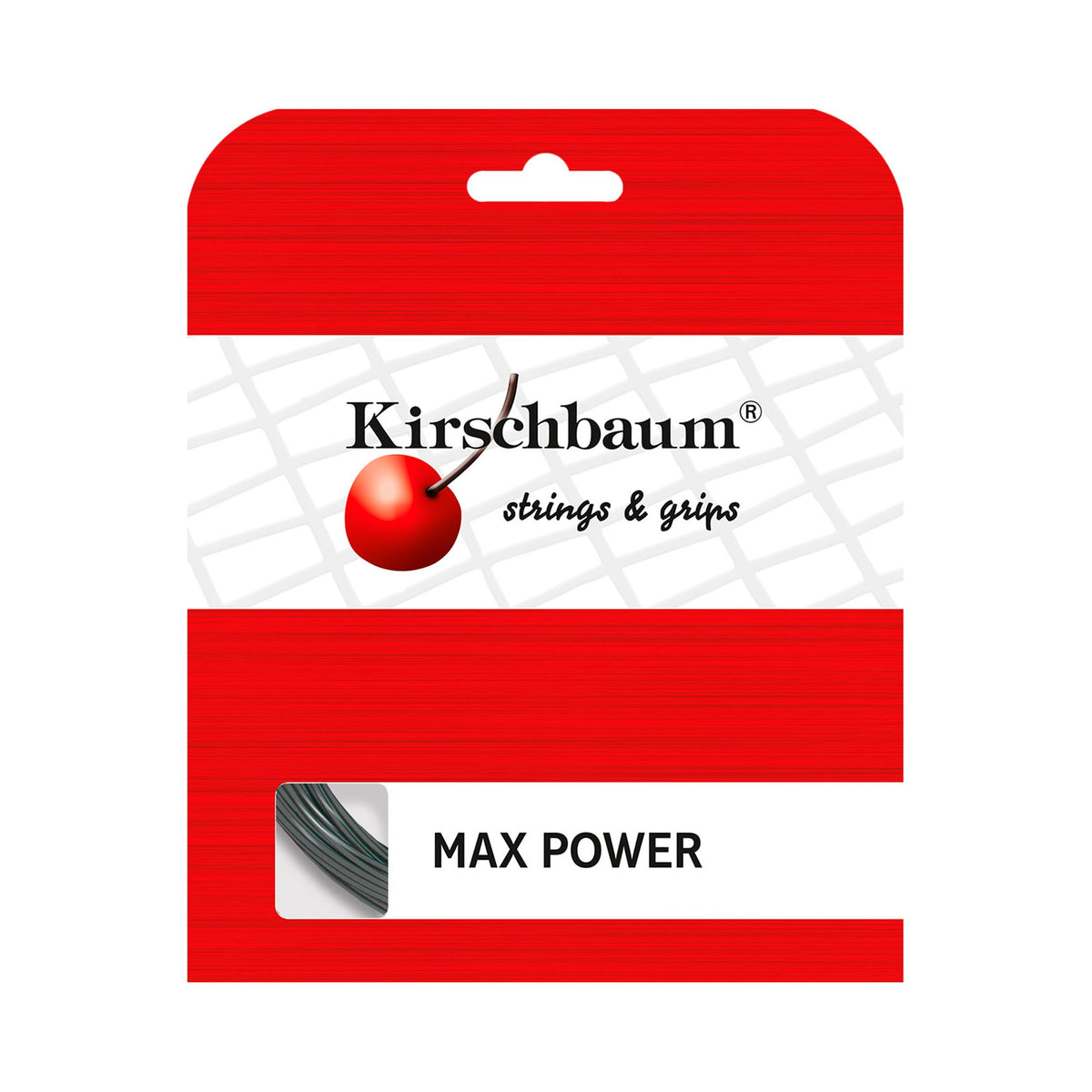 Kirschbaum Max Power String Set 12m-Anthracite